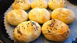 Only 15 minutes in the oven  No Yeast Buns  Fastest Buns Recipe  Easyvideo [upl. by Kalvn]