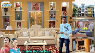 TMKOC  Interior House Tour 😍  Inside View of Gokuldham Society [upl. by Drooff]