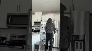 Hoodie on backwards scare prank [upl. by Neuburger929]