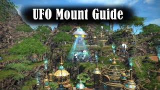 FFXIV UFO Mount Guide [upl. by Westbrook]