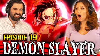 BEST EPISODE YET DEMON SLAYER EPISODE 19 REACTION Hinokami 1x19 REACTION [upl. by Jaunita745]