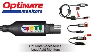 OptiMate Monitors EN Lead Acid Battery Monitors [upl. by Ewell524]