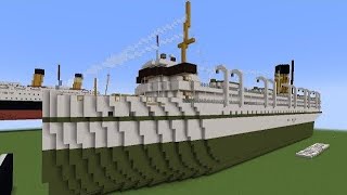 Minecraft SS Keewatin Interior Tutorial Part 9 [upl. by Linders]