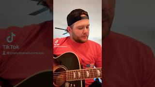 Damn Country Music 🤝🇺🇸 Conyer Walker covers snippet of “Jesus Saves by Riley Green [upl. by Evin497]