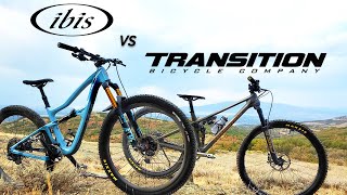 Battle of the short travel 29er trail bikes  Ibis Ripley vs Transition Spur [upl. by Naesar886]