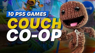 Top 10 Best Couch CoOp Games On PS5  PlayStation 5 [upl. by Llydnek]