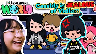 Cassidy JEALOUS of VIDIA  Toca Life World [upl. by Isbel]