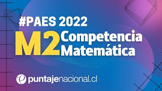 PAES 2022  Matemática M2  Pregunta 1 [upl. by Kreitman]