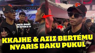 Makin Panas🔥Kkajhe dan Aziz Calim Akhirnya Bertemu di Presscon Byon 4  Deal Untuk Fight di Byon 5 [upl. by Madea99]