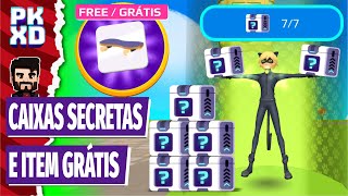 PK XD ACHEI TODAS AS CAIXAS SECRETAS DE MIRACULOUS 2024 e 1 ITEM GRÁTIS para TODOS [upl. by Tyre227]