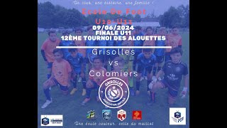 09062024  12ème Tournoi des Alouettes  Finale U11 [upl. by Metah361]