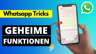 WhatsApp Tricks die du noch NICHT kanntest 😱 [upl. by Euphemie]