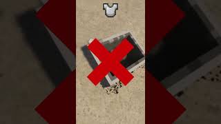 Upgrading Steves Armor to Survive Falling Objects minecraft gaming trending viralshorts memes [upl. by Chally787]