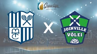 ITAMBÉ MINAS X JOINVILLE VÔLEI AO VIVO SUPERLIGA MASCULINA DE VÔLEI 2324 [upl. by Ennagrom710]