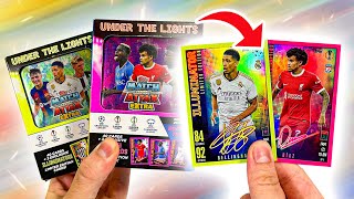 OPENING the MATCH ATTAX EXTRA 2024 BOOSTER TINS Under The Lights [upl. by Adierf]