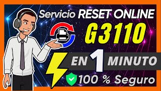 Canon G3110 Error 5b00 ✅ Servicio Reset ONLINE 🔒 Seguro ⚡ Rápido y 🔄 Reutilizable [upl. by Wickman]