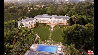 Est US55000000 AUCTION Mansion 10250 W Sunset Blvd Los Angeles CA 90077 [upl. by Bluma]