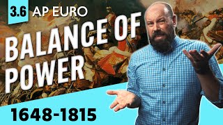 Maintaining the BALANCE OF POWER in Europe AP Euro Review—Unit 3 Topic 6 [upl. by Mayap]