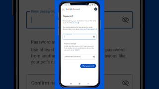 iPhone  Change Google Password [upl. by Nnylf]