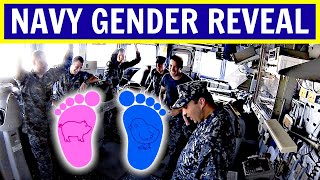 Gender Reveal During US Navy Deployment [upl. by Cas154]