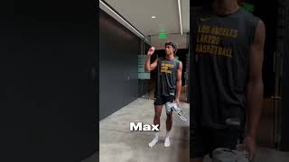 Who had the best trick shot lakers nba [upl. by Skiba346]