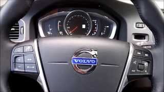 2015 Volvo V60 interior review [upl. by Anrehs]