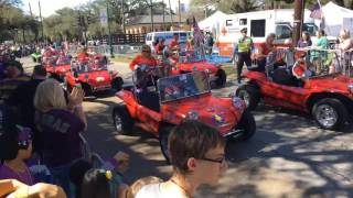 Mardi Gras ParadeCam 2017 Krewes of Ponchartrain Freret [upl. by Etennaej]