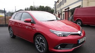 Review 20152016 Toyota Auris SOL Hybrid [upl. by Eziechiele]