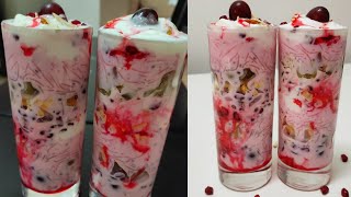 അപാര രുചിയിൽ ഫലൂഡ വീട്ടിൽ ഉണ്ടാക്കാം Weikfield instant falooda Falooda recipe in malayalam [upl. by Deery]