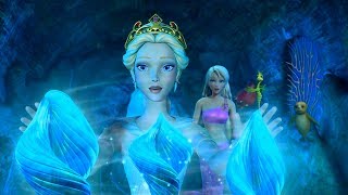 Barbie in A Mermaid Tale  Queen Calissa is released and cures the ocean with her Merillia [upl. by Ttsepmet169]