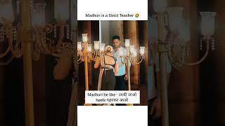 Madhuri strict teacher 🤣 shorts madhuri trending [upl. by Pernas150]