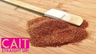 Homemade Taco Seasoning Recipe  Cait Straight Up [upl. by Brout]