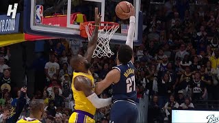 Jamal Murray just POSTERIZES LeBron James 😱 [upl. by Aniaj418]