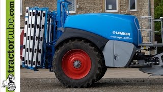 Lemken Vega 12 Vorstellung der neuen Pflanzenschutzspritze Vega 12  5000 durch die Fa Lemken [upl. by Yatnuahc]