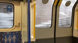 Journey  Ickenham to Hillingdon in a Piccadilly Line 73 Stock on 251020 [upl. by Major]