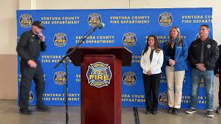 Mountain Fire Press Conference [upl. by Wiley507]