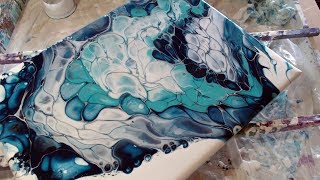 88 my open cupTechnique acrylic pouring [upl. by Aernda]