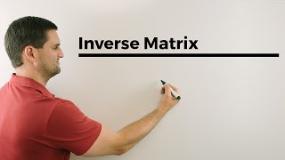 Inverse Matrix bestimmen Simultanverfahren3X3Matrix  Mathe by Daniel Jung [upl. by Rayford419]