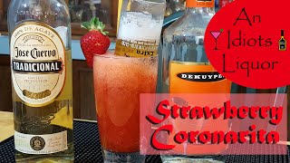 Strawberry Coronarita  A Strawberry Margarita with Corona for Cinco de Mayo [upl. by Darin]