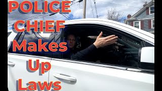 Dangerous Intersection amp NJ Police Chief Makes Up Laws [upl. by Aticilef]