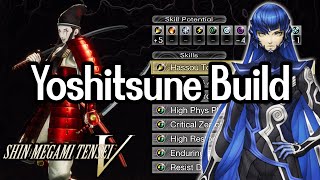 Amazing Crit Machine Best Yoshitsune Build amp Guide  SMT V [upl. by Joyann956]