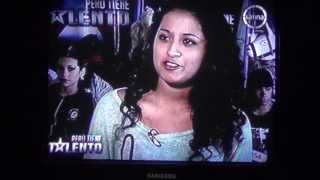 Peru tiene talento 110813 Ana Lucia Urbina Piura  Casting [upl. by Inan859]