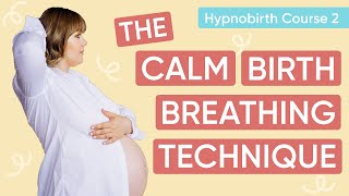 Hypnobirthing Breathing Techniques  Channel Mum Free Hypnobirthing Online Course [upl. by Charmaine598]