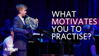 What motivates you to practise  ABRSM BecauseOfMusic [upl. by Jarad]