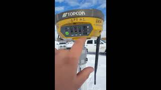 How to set up topcon base station [upl. by Llyrad]