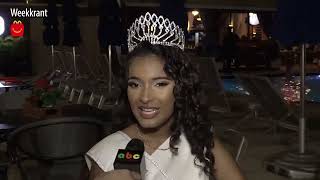 WEEKKRANT  In gesprek met  Chiara Wijntuinquot Miss Suriname 2025 [upl. by Groveman]