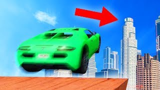 INSANE MAZE BANK JUMP CHALLENGE GTA 5 Funny Moments [upl. by Direj]