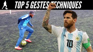 Comment Dribbler Comme Messi  5 Gestes Techniques [upl. by Sesiom]