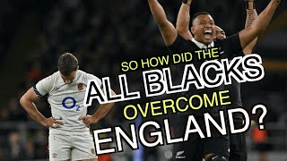 So how did the All Blacks overcome England  Analysis  Autumn Nations Series 2024 [upl. by Dranyl]