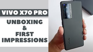 Vivo X70 Pro Unboxing First Look Launch and Price in India [upl. by Dagna832]